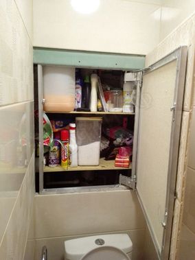 Люк под плитку Нажимной Секрет-Лайт 400*650 Люк под плитку Нажимной Секрет-Лайт 400*650