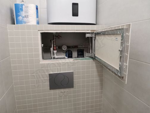 Люк под плитку Нажимной Секрет-Лайт 400*650 Люк под плитку Нажимной Секрет-Лайт 400*650