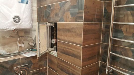 Люк под плитку Нажимной Секрет-Лайт 400*650 Люк под плитку Нажимной Секрет-Лайт 400*650