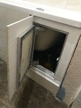 Люк под плитку Нажимной Секрет-Лайт 400*650 Люк под плитку Нажимной Секрет-Лайт 400*650