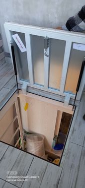 Напольный люк Невидимка-бюджет 700*700 Напольный люк Невидимка-бюджет 700*700