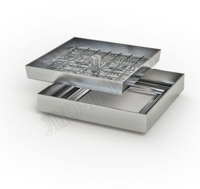 Напольный люк из нержавеющей стали AISI 430 900*900 Напольный люк из нержавеющей стали AISI 430 900*900