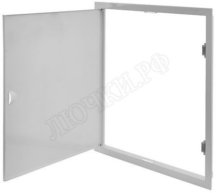 Люк сантехнический Бабушкина радость :-) с магнитом 380*380, RAL 7035 глянцевый Люк сантехнический Бабушкина радость :-) с магнитом 380*380, RAL 7035 глянцевый