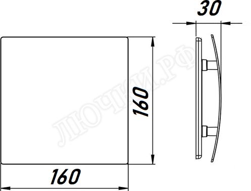Вытяжной вентилятор Awenta System+, Turbo, 100, KWT100CTR, PECB100P, Чёрный глянцевый, пластик Вытяжной вентилятор Awenta System+, Turbo, 100, KWT100CTR, PECB100P, Чёрный глянцевый, пластик