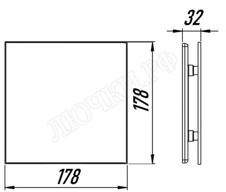 Вытяжной вентилятор Awenta System+, Silent, 125, KWS125W, PTGR125P, Красный глянцевый, стекло Вытяжной вентилятор Awenta System+, Silent, 125, KWS125W, PTGR125P, Красный глянцевый, стекло