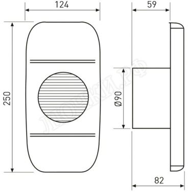 Вентилятор EDM 80 LRZ Вентилятор EDM 80 LRZ